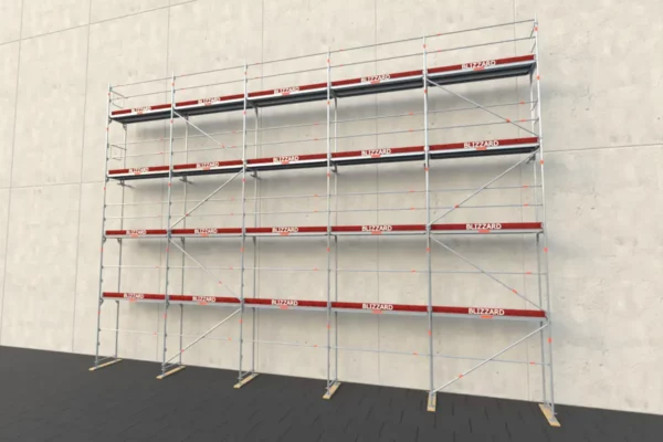 162,71 m² Blizzard S70 Alugerüst mit Alu-Robustboden