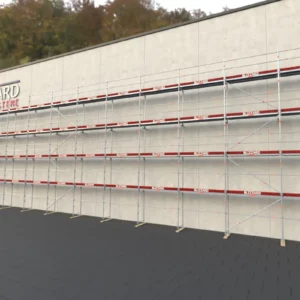354,14 m² Stahlgerüst mit Alu-Robustboden