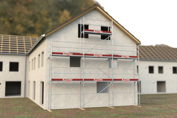 Giebelgerüst | 9,21 m x 8,60 m