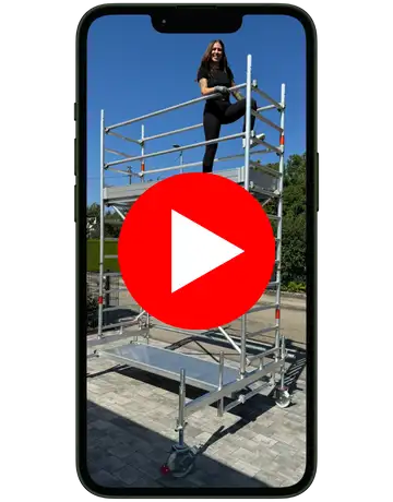 Rollgerüst Aufbau Video
