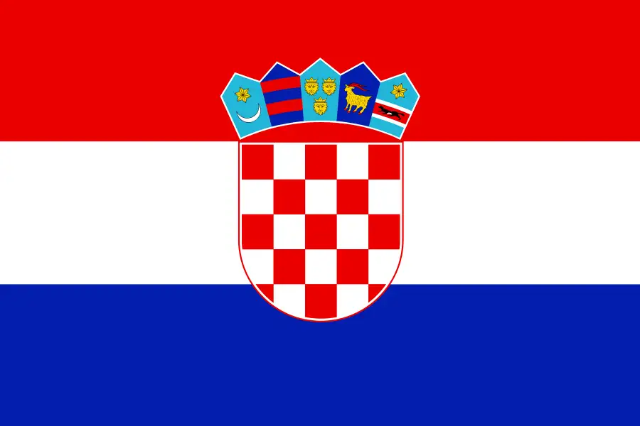 Kroatische Flagge
