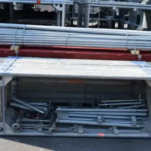 132315 gebrauchtes Stahlgerüst Layher & Blizzard